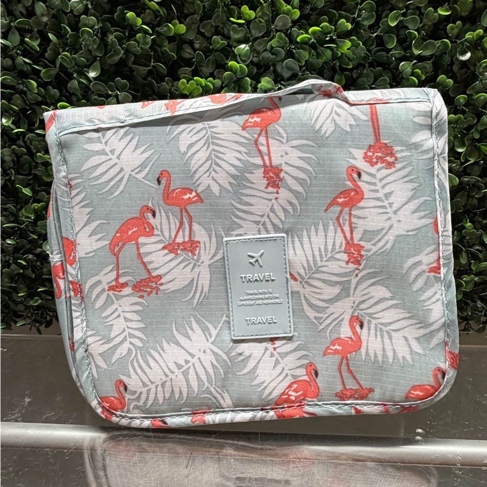 Ravel Flamingo Travel Bag - Gray and Red